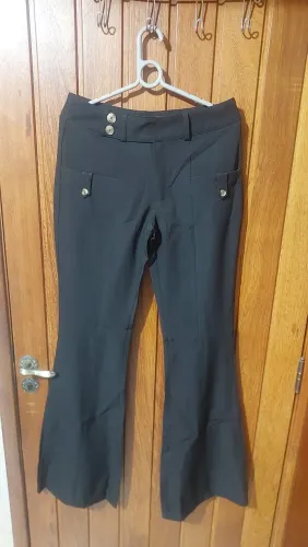 Calça Flare Any Day Preta Tam 40