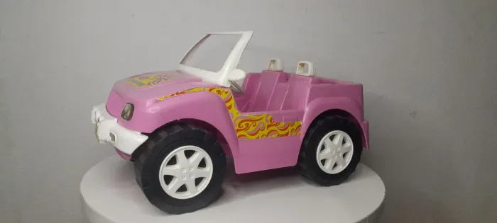 BUGGY ADVENTURE ROSA + PRANCHA BARBIE