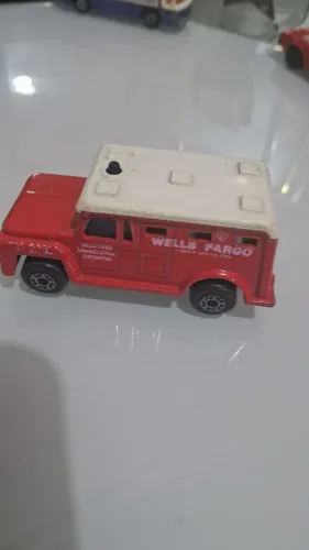 Rara Miniatura caminhão blindado Matchbox Superfast No. 69 da Lesney