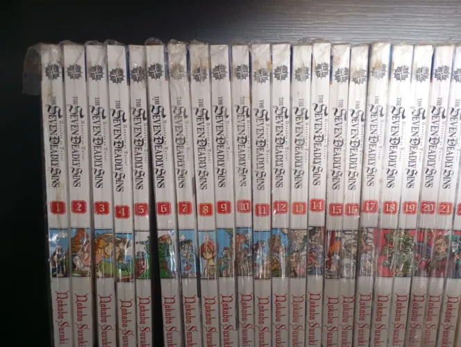 7 pecados capitais do 1 ao 39 e duas edições especiais 