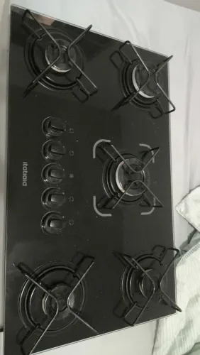Cooktop Itatiaia 5 bocas funcionando perfeitamente