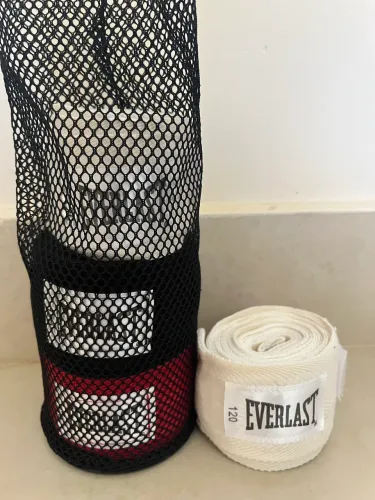 Kit de Bandagens de Boxe / Muay Thai Everlast (Originais)