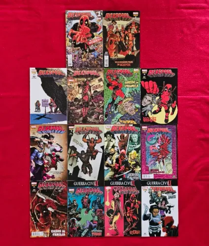 Coleção Deadpool, da Marvel 4ª Série Ano 2016/2019