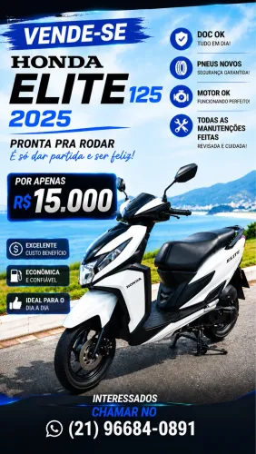 HONDA ELITE 125 2025