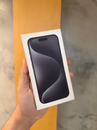 Caixa de iPhone 15 Pro 128GB Preto