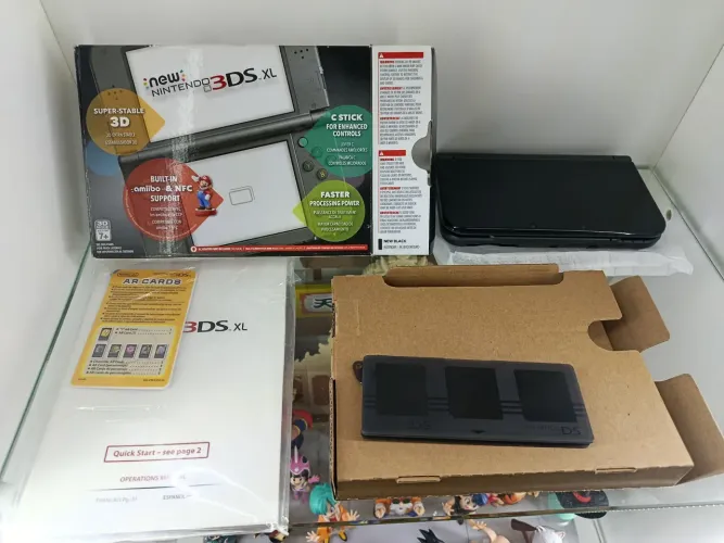 New Nintendo 3DS xl Black Desbloqueado