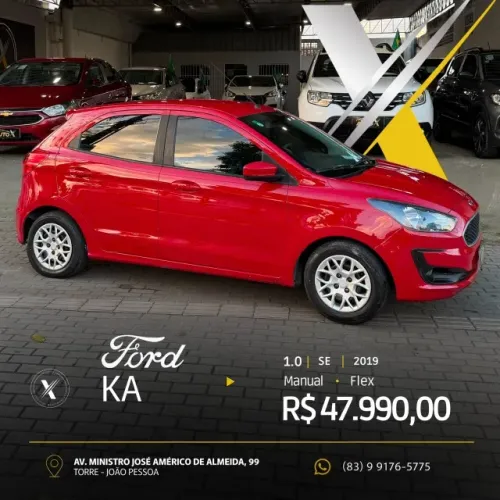 Ford KA 1.0 Se/se Plus Tivct Flex 5P 2019