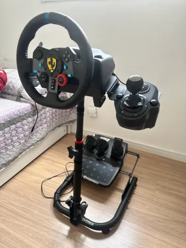 Kit Logitech G29 + Câmbio + Suporte Extreme Racing + Pedais Modificados