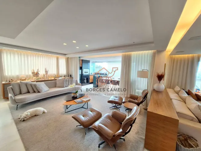 Apartamento com 3 dormitórios à venda, 228 m² por R$ 3.300.000,00 - Santa Lúcia - Belo Hor