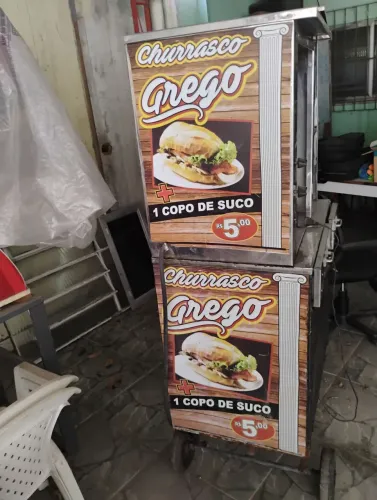 Máquina de churrasco grego 