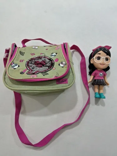 Bolsa térmica mais boneca da luluca 