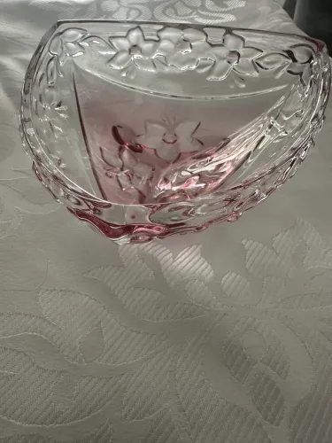 Peça MURANO VINTAGE bordado cor Rose