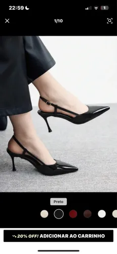 Escarpin novo
