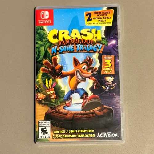 Jogo Crash Bandicoot Trilogy (Nintendo Switch)