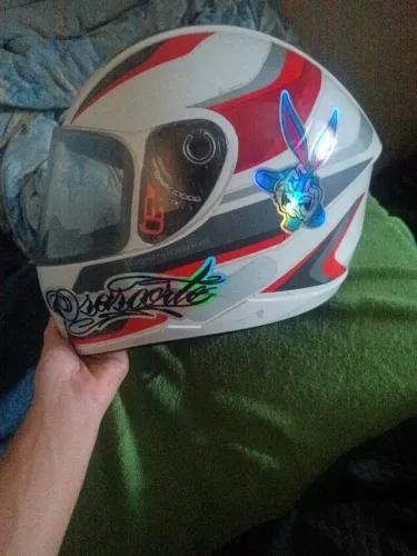 Capacete Honda em belas condições 