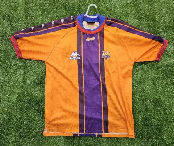 Camisa Barcelona 1997 Fora
