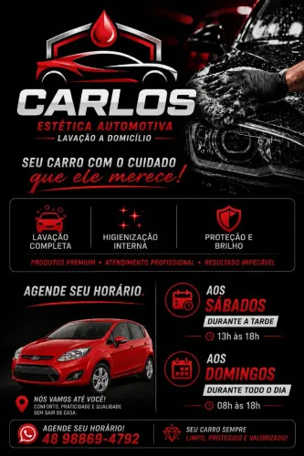 ? Lavagem de Carro na Sua Casa | Qualidade Profissional