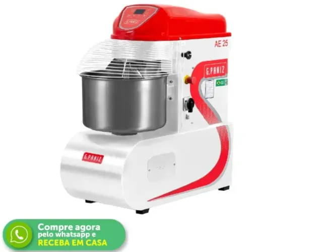 Amassadeira Espiral 15 Kg Monofásica G.Paniz