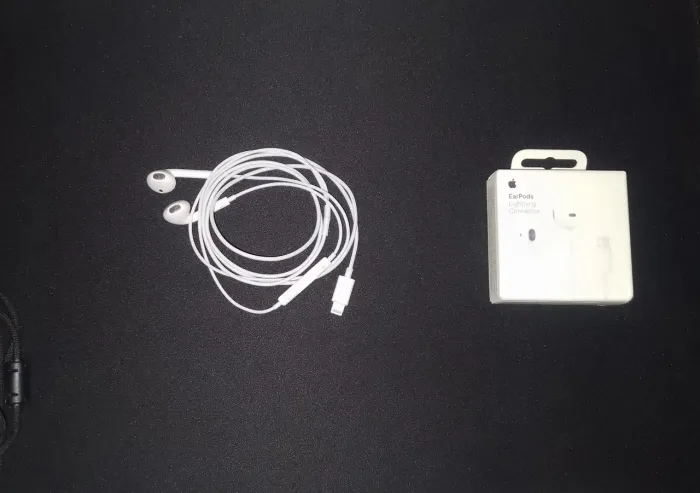 Earpods Apple Original Lighting C/ Caixa - Semi Novo