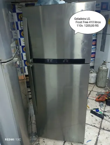 Geladeira LG inox Frost Free entregamos