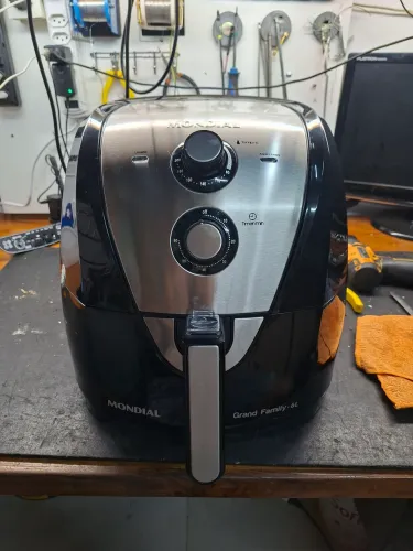 Airfryer Mondial família 6L estado de nova, com garantia 90 dias