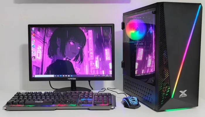 PC Gamer i5 4440 8GB SSD 256GB + Monitor 19" + Kit Gamer POR APENAS R$1199