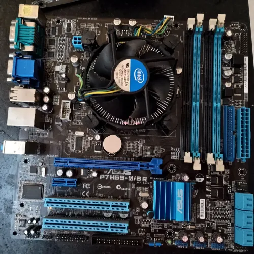 Placa mãe Asus p7h55-M + processador i3 548 3.06ghz