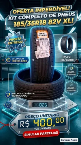 Pneus 185/35 r18 novos?