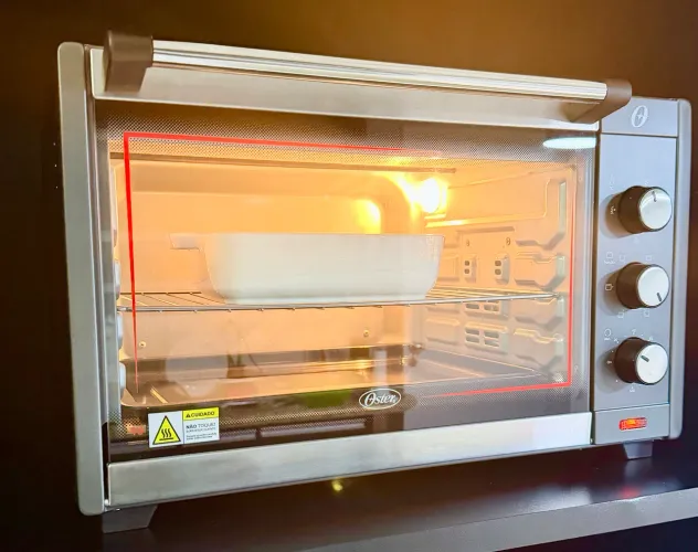 Forno Elétrico Oster 45L Grafite 110V OFOR454 - Bem Conservado