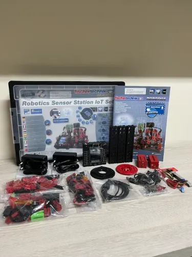 Kit de robótica FischerTechnik - 220 peças