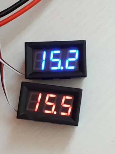 Voltimetro Digital Dc 4,5v - 30v Medidor Bateria