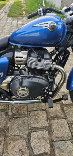 Royal Enfield - Super Meteor 650 Azul Astral
