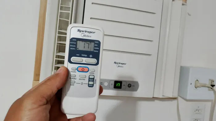 Ar condicionado springer Midea 10 mil BTUs valor 1500 reais