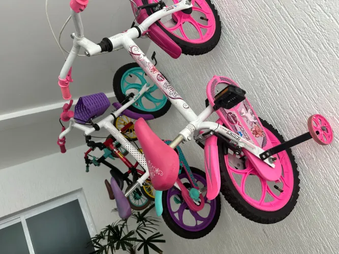 Bicicleta Infantil Track Pinky Aro 16 Menina