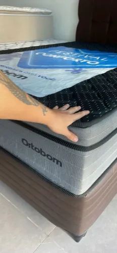 Colchão casal D33 Ortobom 27cm