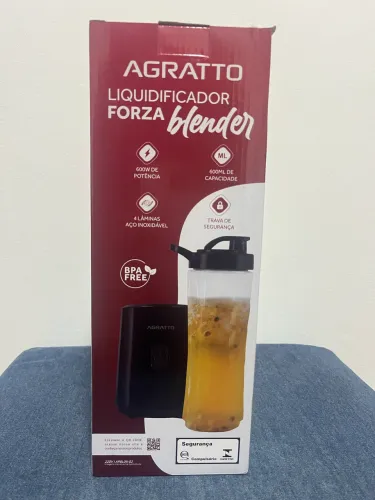 Blender Agratto Forza 600W 600ml 220V - Novo na Caixa