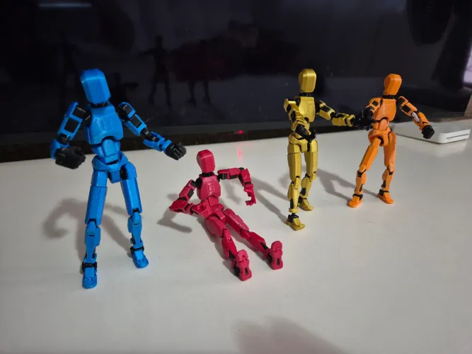 Boneco Articulado Dummy 13 - 13cm