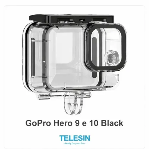 Telesin Case Suit de Mergulho 50m - GP-WTP-901 - GoPro Hero 9, 10, 11, 12 e 13 Black