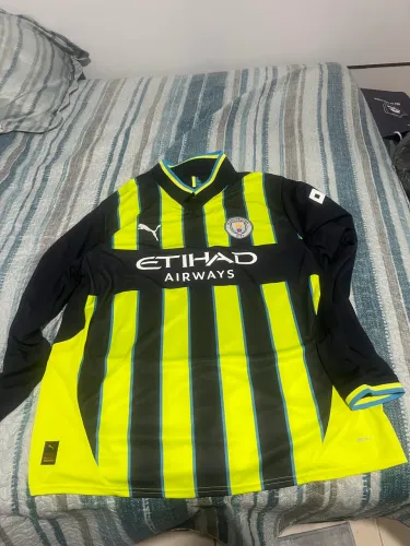 Camisa Manchester city manga longa tamanho xxl 