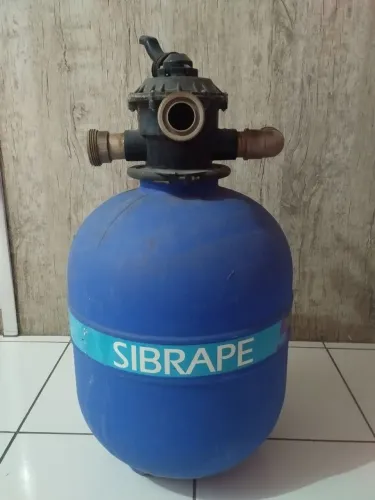 Filtro para Piscina Sibrape S-50 (Com Válvula Selector e Manômetro)
