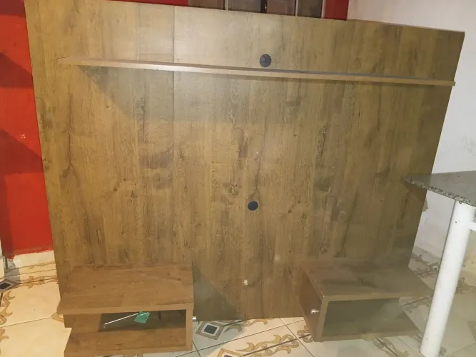 Painel de TV de Madeira