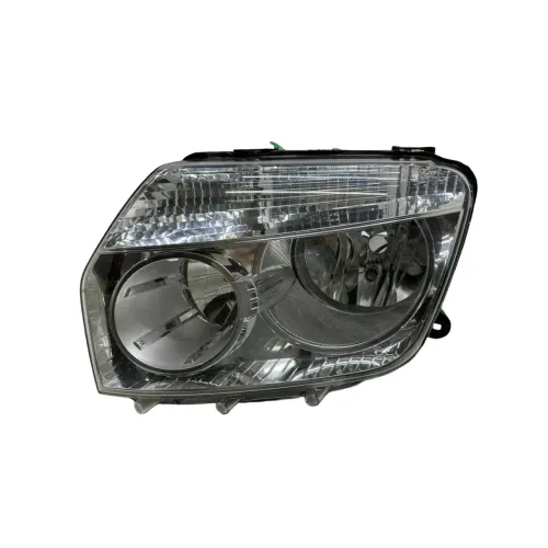 Farol Renault Duster 2011 2012 2013 2014 Esquerdo Cromado