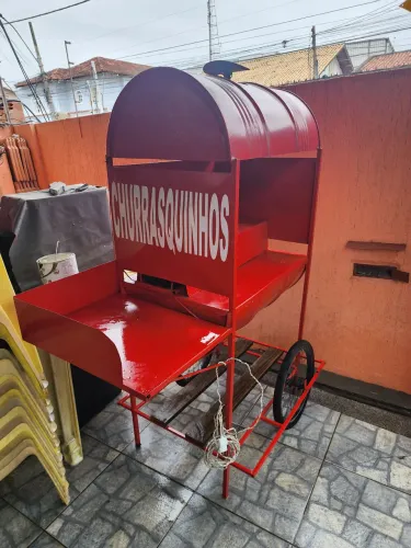 Carrinho de churrasquinho 