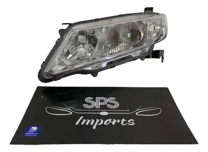 Farol Honda City Cromado Esquerdo 2015 A 2018 Usado Original Esquerdo