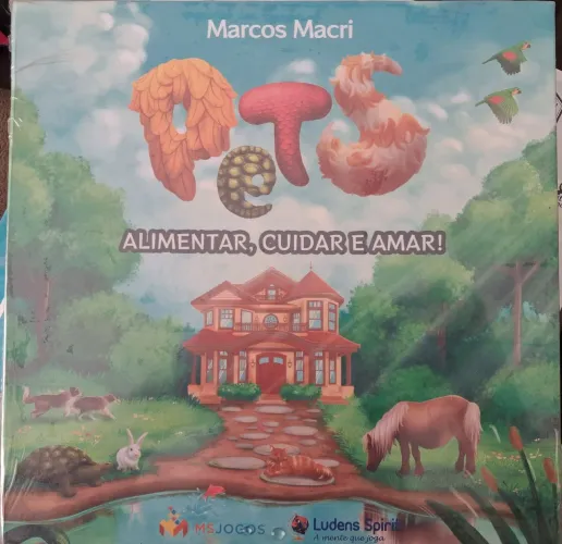 Jogo de tabuleiro Pets (lacrado)