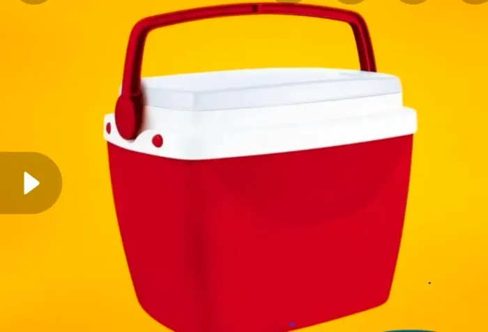 Cooler Térmico 12 litros vermelho 