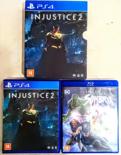 Jogo De Videogame Injustice 2 + Filme, Para Sony Playstation 4 (PS4), Original