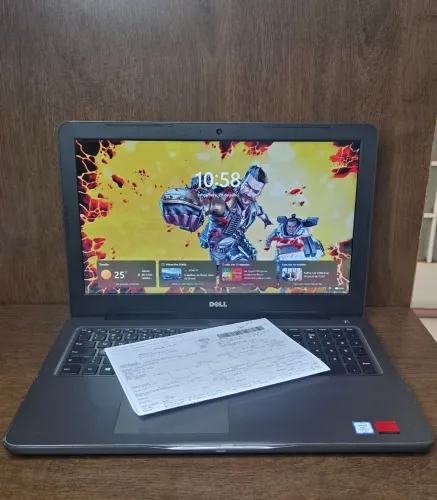 Notebook Dell 5567 Gamer, Ac Cart,i7 7ªg+P.Vid.Dedic.4GB+16GB DDR4,SSD 256GB+HD1Tb,Wi-Fi5G