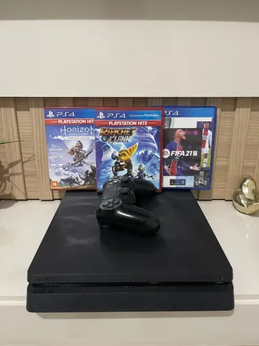 Ps4 Slim 1 Tera Nunca Aberto | Cartão até 18x | Venha Testar