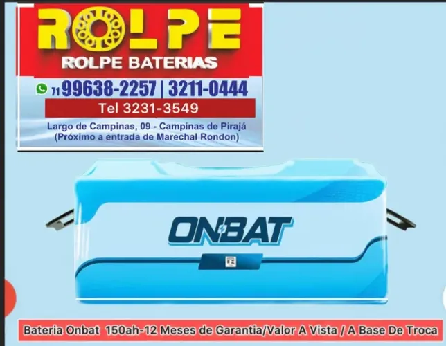 Bateria de 150 Amperes \12 volts Marca Onbat